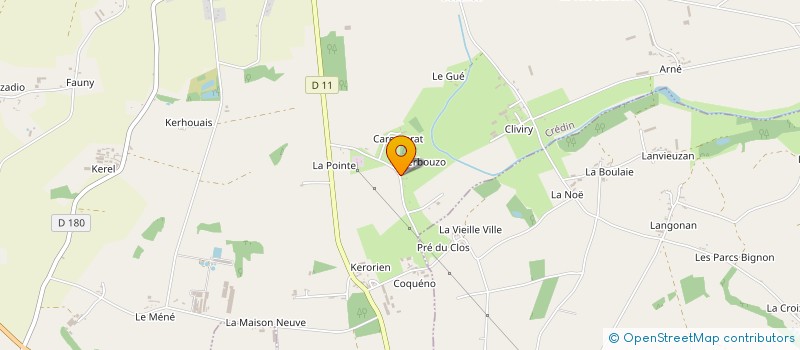 localisation de l'entreprise MADAME LAURA MAUGAN  CREDIN