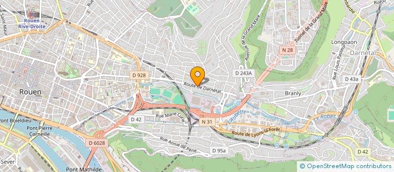 localisation de l'entreprise MADAME LAURA MAURETTE  ROUEN