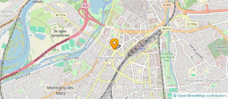 localisation de l'entreprise MADAME LAURA MAURICE  METZ