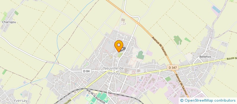 localisation de l'entreprise MADAME LAURA MAURY  NEUVILLE-DE-POITOU