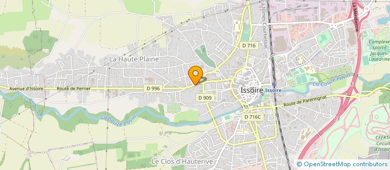 localisation de l'entreprise MADAME LAURA MAYER  CLERMONT-FERRAND