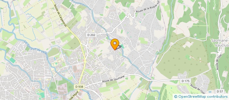 localisation de l'entreprise MADAME LAURA MEDINA  L'ISLE-SUR-LA-SORGUE