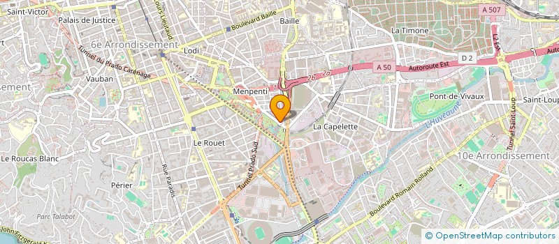 localisation de l'entreprise MADAME LAURA MEHNI à MARSEILLE 10EME