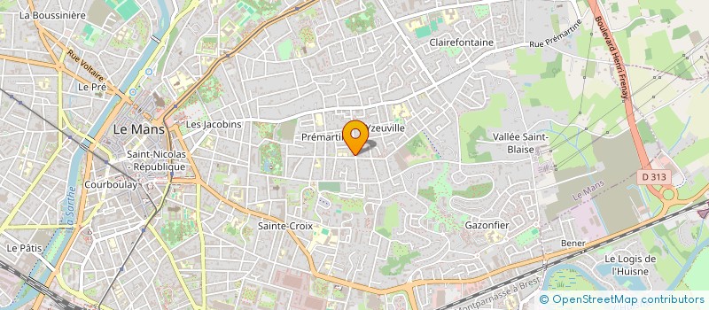 localisation de l'entreprise MADAME LAURA MENA MARTOS  LE MANS