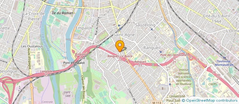 localisation de l'entreprise MADAME LAURA MENNAL à TOULOUSE