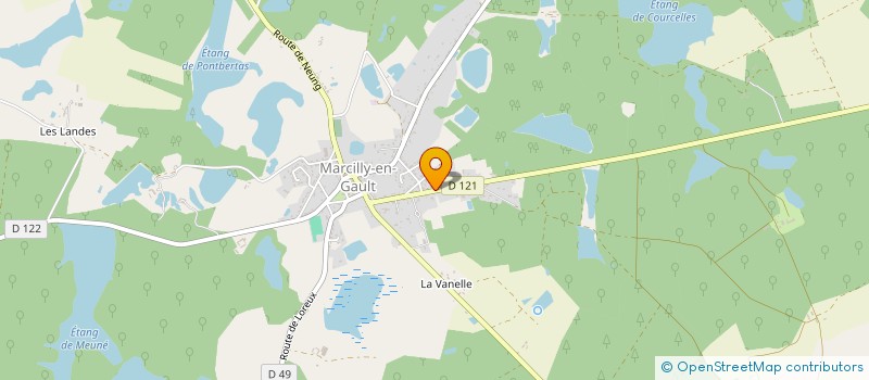 localisation de l'entreprise MADAME LAURA MENU  ILLIERS-L'EVEQUE