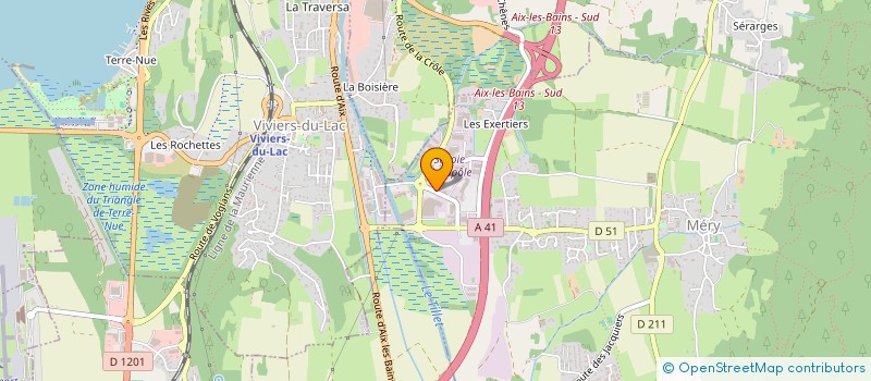 localisation de l'entreprise MADAME LAURA MEQUIGNON à GRESY-SUR-AIX