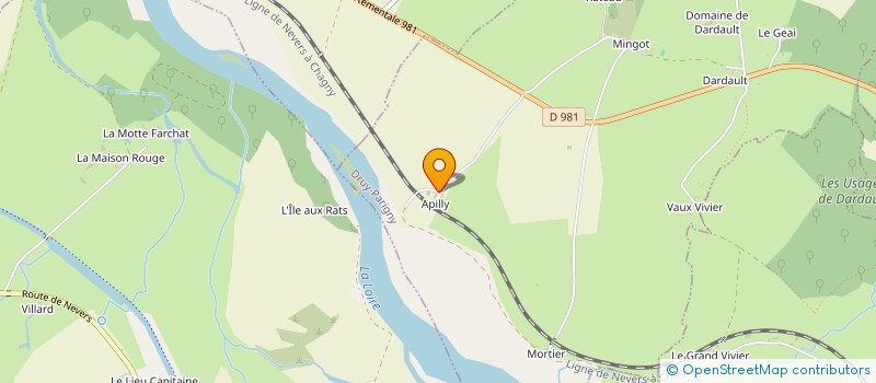 localisation de l'entreprise MADAME LAURA MERCIER  DRUY-PARIGNY