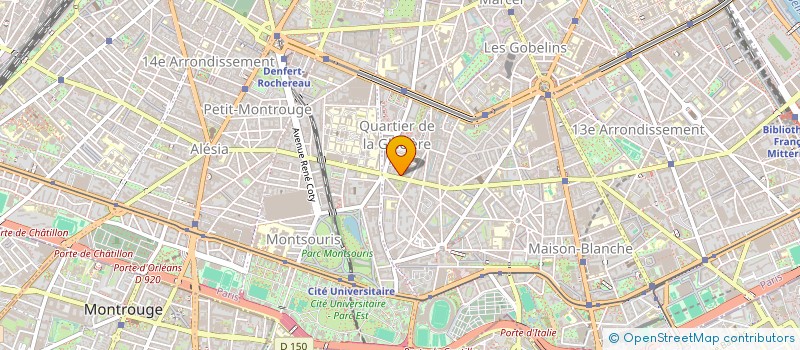 localisation de l'entreprise MADAME LAURA MESA  PARIS