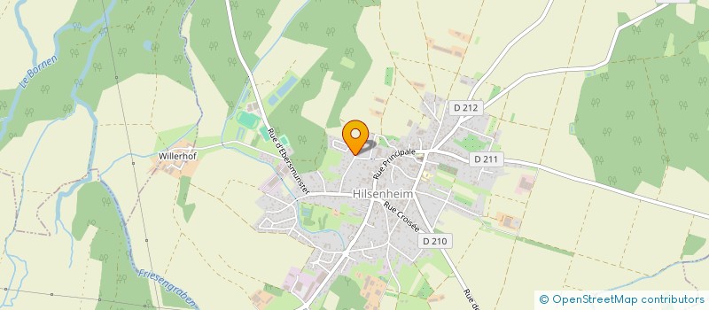 localisation de l'entreprise MADAME LAURA MESSMER  HILSENHEIM