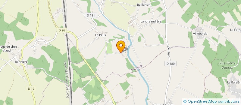 localisation de l'entreprise MADAME LAURA METGY à LONDIGNY