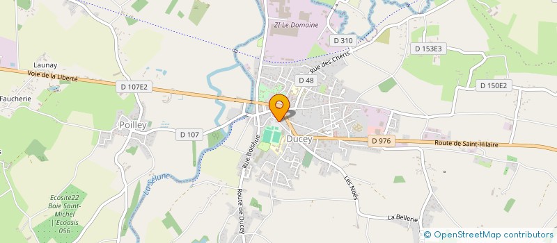 localisation de l'entreprise MADAME LAURA MEYER  DUCEY-LES CHERIS