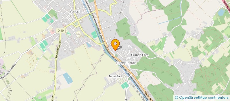 localisation de l'entreprise MADAME LAURA MEZIL  POMPIGNAN