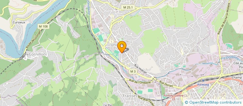 localisation de l'entreprise MADAME LAURA MIALON  UNIEUX