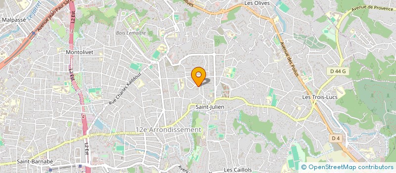 localisation de l'entreprise MADAME LAURA MICALLEF à MARSEILLE