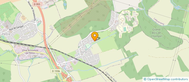 localisation de l'entreprise MADAME LAURA MICHEL  JURY