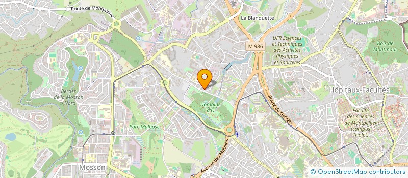 localisation de l'entreprise MADAME LAURA MICU à MONTPELLIER