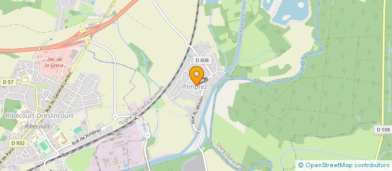 localisation de l'entreprise MADAME LAURA MIEZE  PIMPREZ