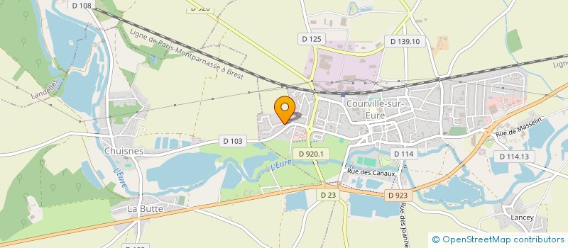 localisation de l'entreprise MADAME LAURA MILLOCHAU à COURVILLE-SUR-EURE
