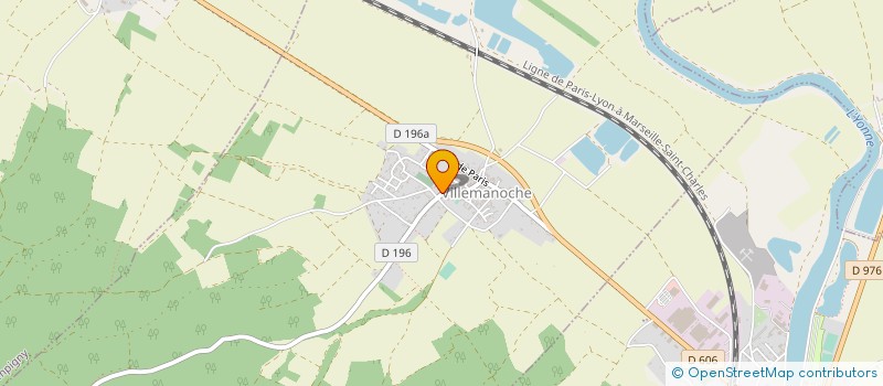 localisation de l'entreprise MADAME LAURA MILLOT  VILLEMANOCHE