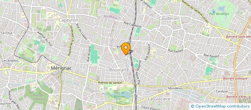 localisation de l'entreprise MADAME LAURA MOLIERAC-DELBREIL  BORDEAUX