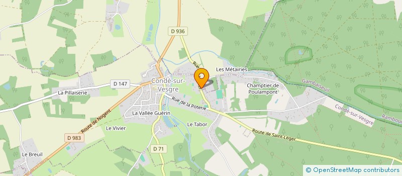 localisation de l'entreprise MADAME LAURA MOLINARI  CONDE-SUR-VESGRE