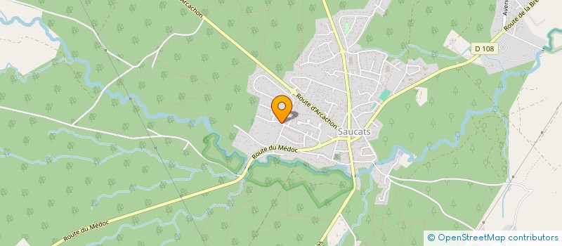 localisation de l'entreprise MADAME LAURA MONBRUN  SAUCATS