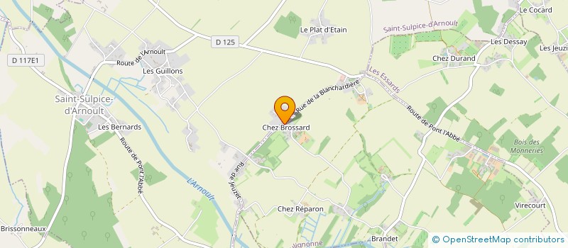 localisation de l'entreprise MADAME LAURA MONTALETANG  SAINT-SULPICE-D'ARNOULT