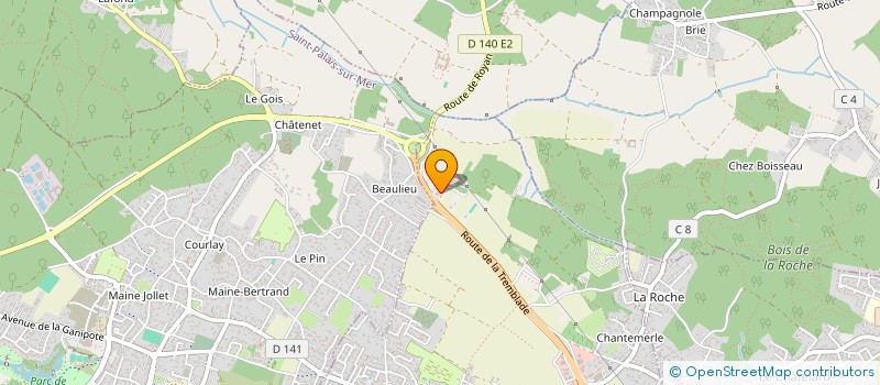 localisation de l'entreprise MADAME LAURA MONTANOLA  VAUX-SUR-MER