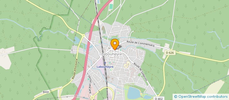 localisation de l'entreprise MADAME LAURA MONTO  LABOUHEYRE