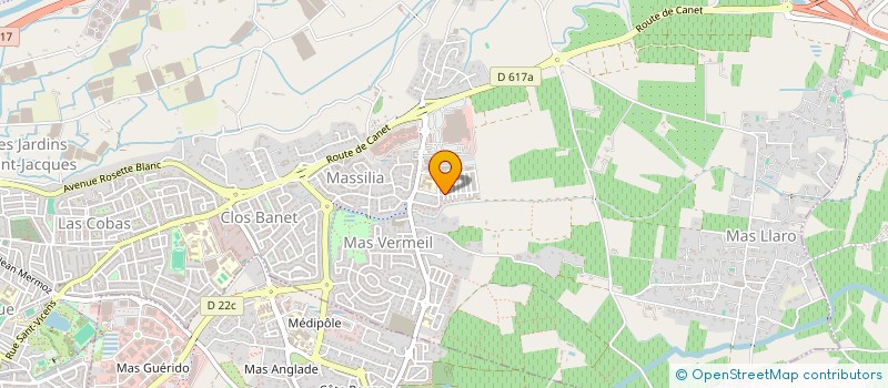 localisation de l'entreprise MADAME LAURA MORENO  SALEILLES