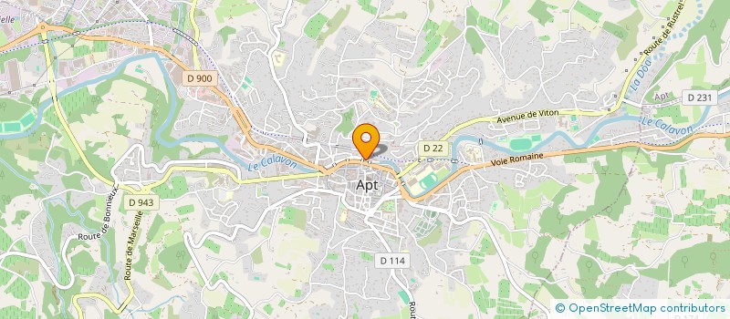 localisation de l'entreprise MADAME LAURA MORICE  APT