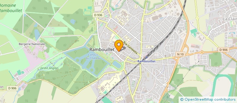 localisation de l'entreprise MADAME LAURA MORICEAU à RAMBOUILLET