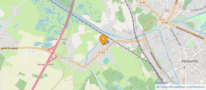 localisation de l'entreprise MADAME LAURA MORIN à ABBEVILLE