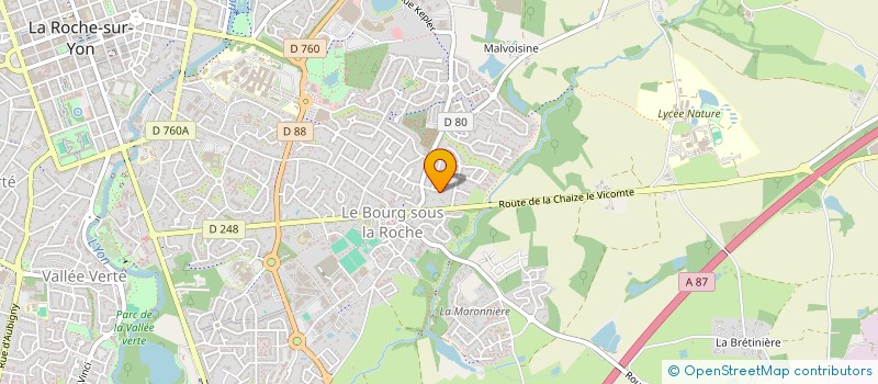 localisation de l'entreprise MADAME LAURA MORIN à LA ROCHE-SUR-YON