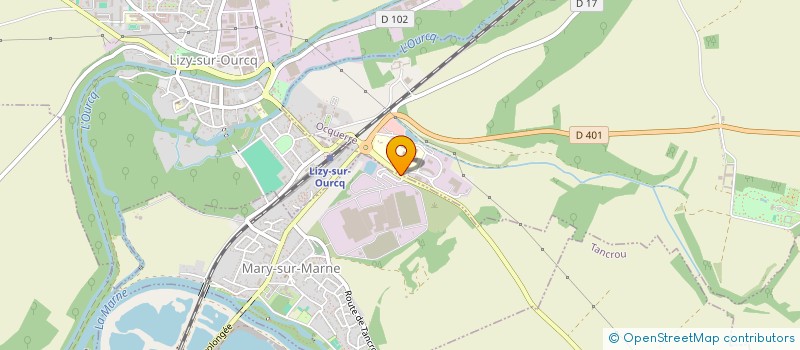 localisation de l'entreprise MADAME LAURA MORLET  MARY-SUR-MARNE