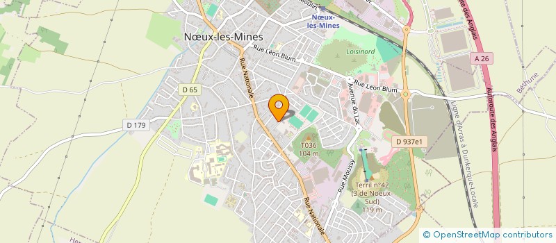 localisation de l'entreprise MADAME LAURA MOTTIN  NUX-LES-MINES