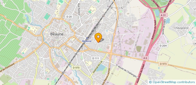 localisation de l'entreprise MADAME LAURA MOUSSEUX  BEAUNE