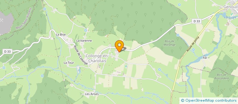 localisation de l'entreprise MADAME LAURA MULLER  COLLONGE-EN-CHAROLLAIS