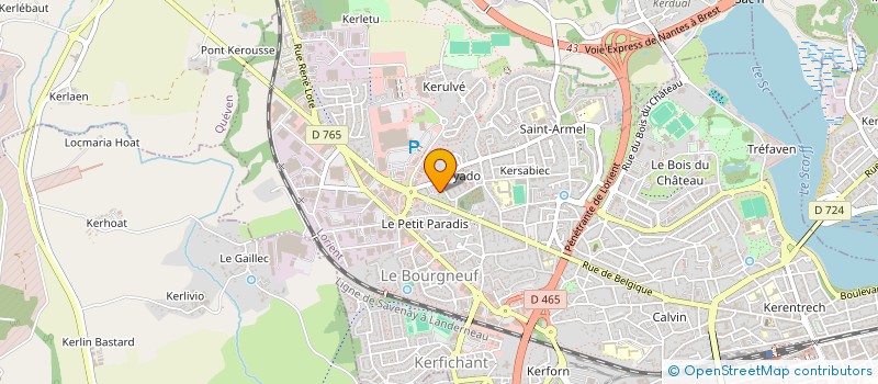 localisation de l'entreprise MADAME LAURA MUNCH  LORIENT