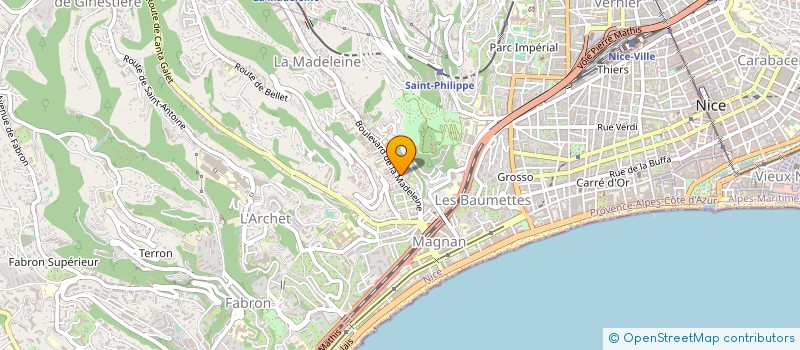 localisation de l'entreprise MADAME LAURA MUNIS à NICE