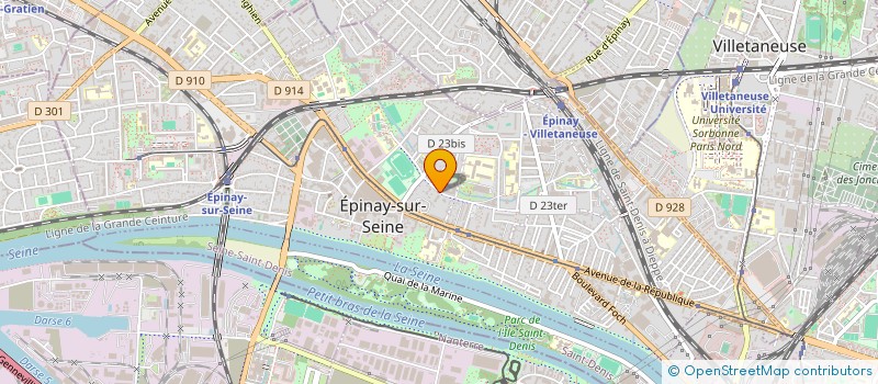 localisation de l'entreprise MADAME LAURA NABAIS SALADA à EPINAY SUR SEINE