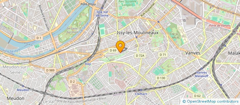 localisation de l'entreprise MADAME LAURA NAHIMANA à ISSY-LES-MOULINEAUX