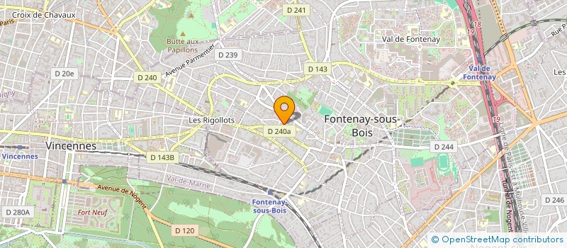 localisation de l'entreprise MADAME LAURA NARPON à FONTENAY-SOUS-BOIS