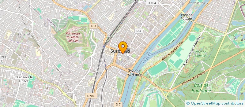 localisation de l'entreprise MADAME LAURA NEGRI à SURESNES