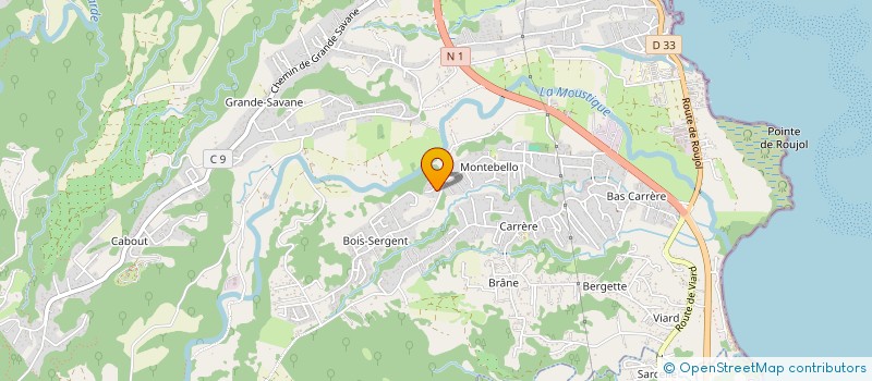 localisation de l'entreprise MADAME LAURA NERI  PETIT-BOURG