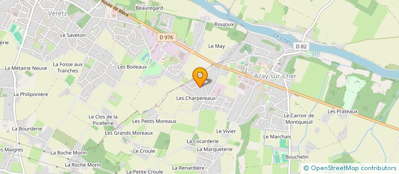 localisation de l'entreprise MADAME LAURA NETHERWAY  AZAY-SUR-CHER