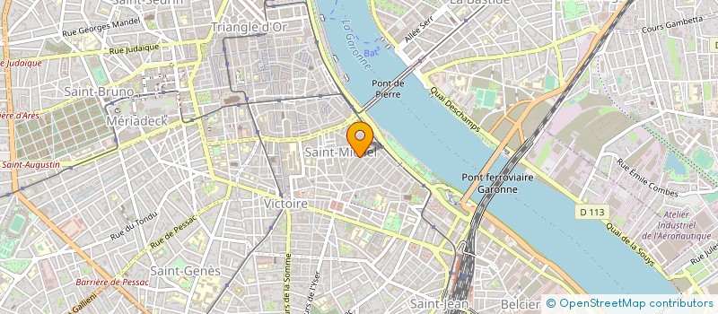 localisation de l'entreprise MADAME LAURA NEVES à BORDEAUX