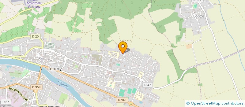 localisation de l'entreprise MADAME LAURA NICOLLE  JOIGNY