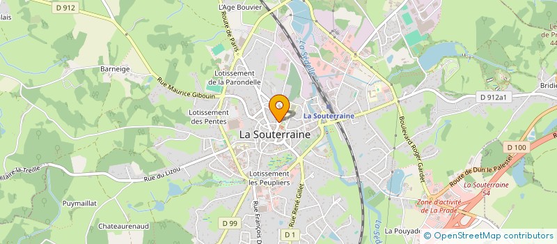 localisation de l'entreprise MADAME LAURA NIEDERLANDER  LA SOUTERRAINE